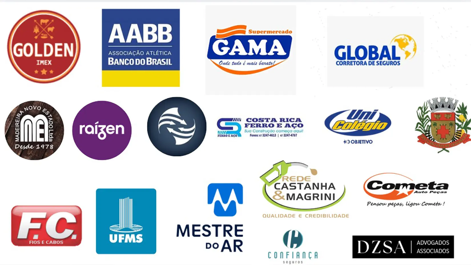 Empresas atendidas pelo Prof. Wesley Freitas